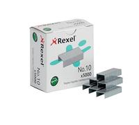 Rexel Punti 10 in acciaio, pinzatura precisa senza problemi, 20 x 5000 pezzi, 6005
