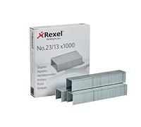 Rexel Punti Metallici 23/13 mm, Confezione da 1000 Pezzi, 2101053