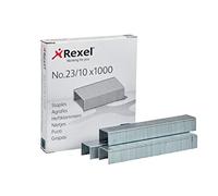Rexel Punti metallici tipo 23/10 in acciaio, 20 x 1000 pezzi, 2101212