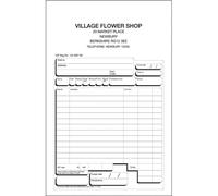 Rexel Twinlock Scribe 855 Sales Receipt 2 Part Refill, White (Pack of 100) Two P