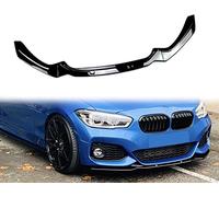 REXGEL Spoiler ABS Frontali Auto per BMW 1 Series F20 F21 M-Pack 118i 120i 2015-2019, Auto Paraurti Anteriore Labbro Body Kit Spoiler Splitter,Light Black
