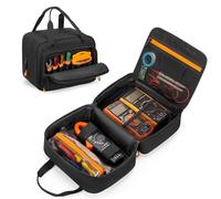 Rexmica Custodia da trasporto compatibile con Klein Tools 80101/ET310 AC Circuit Breaker Finder, kit tester domestico borsa di stoccaggio per multimetro digitale, morsetto metro o altri strumenti di