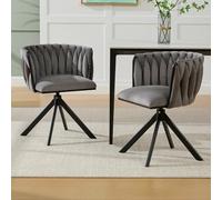 REXO Poltrona in velluto con struttura in metallo rivoluzionaria a 180° ergonomia vellutata morbida lusso per lounge boudoir flessibile area di lavoro