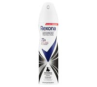 Rexona Antitraspirante Advanced Protection Invisible Black & White 150 ml - Spray antitraspirante