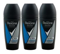 Rexona Antitraspirante Deodorante Roll On COBALT DRY 3 X 50ml 3in1