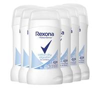 Rexona - Cotton Dry Cotton, Deodorante in stick per donna, 6 Pack (6 x 40 ml)