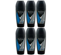 Rexona Deo Roll On COBALT DRY 6 X 50Ml Anti-Traspirante 3In1 Protezione