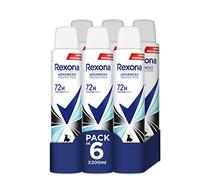 Rexona Deodorante da donna spray antitraspirante 72H invisibile Aqua 200ml Set di 6