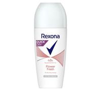 Rexona Deodorante roll-On, Flower Fresh, 0% sali di alluminio, 50 ml