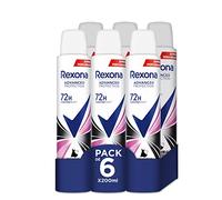 Rexona Deodorante spray Advance Protection Invisible Pure 72h da donna 200 ml - Confezione da 6