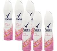Rexona - Deodorante spray da donna, confezione da 6 pezzi, con alluminio, 150 ml