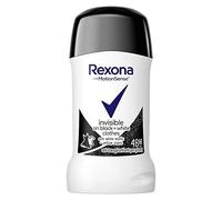 Rexona MotionSense Invisible Black + White in stick antitraspirante 40 ml per donna