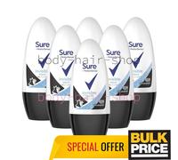 Rexona Invisible Aqua 50 ml confezione da 6 | Nessuna macchia, freschezza...