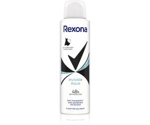 Rexona Invisible Aqua antitraspirante spray contro le macchie bianche e gialle 150 ml
