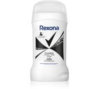 Rexona Invisible Black and White antitraspirante solido contro le macchie bianche e gialle 50 ml