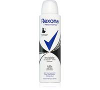 Rexona Invisible Black and White deodorante spray contro le macchie bianche e gialle 150 ml