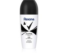 Rexona Invisible Black and White Roll-On antitraspirante roll-on contro le macchie bianche e gialle 50 ml