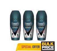 Rexona Uomo Invisibile Asciutto Roll-On 45ml 3-pack 48H Sudare & Anti-macchia
