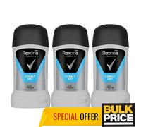 Rexona MEN Cobalto Asciutto Deodorante Stick 48H Protezione 50ml 3-pack Ottimo