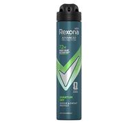 Rexona Men Deodorante antitraspirante spray Quantum Dry con tecnologia Body Heat Activated, 200 ml