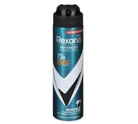 Rexona Men - Deodorante spray Advanced Protection, 72 ore antitraspirante, Invisible Black & White, 150 ml, confezione da 6