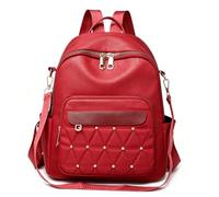 RexuitTio Donna leggero Quilted Nylon Zaino, 3-Way Convertibile Casual Daypack Borsa a spalla Satchel