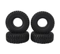 REXVTNS 4pcs RC Crawler Tire 1/10 | Pneumatici in Gomma da 115 mm per Auto SCX10 / Rimpeggire | Pneumatici di Sostituzione ad Alta trazione per Terreno Fuori Strada