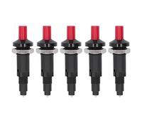 REXVTNS 5pcs Piezo Spark Igniter | One Outlet Push Button Igniter for Gas Heater/BBQ Grill/Camping | High Temp Endurance (- 4°F to 248°F) | No Battery Needed, Immediate Spark