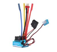 REXVTNS 60A Brushless ESC for 1/10 RC Car/Boat | Sealed 2-3S Lipo Electronic Speed Controller | 320A Highest Current with BEC 5.8V / 3A | Male T Connector