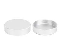 REXVTNS M42 Lens Rear Cover 2Pcs | Aluminum Alloy Protective Cap Replacement for M42 Mount Camera | Particle & Humidity Barrier Cap for Camera Lens/Vintage Lens/Photography Equipment