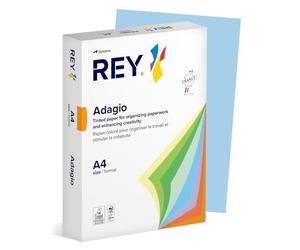 REY Adagio A4 160 g/m² Light Blue 250 Sheets Blu