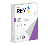REY® COPY, carta riprografica, bianca, 80 g, A4, PEFC™, risma da 500 fogli