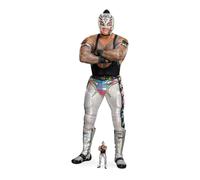 Rey Mysterio Argento WWE Lifesize Cartone Ritaglio - Gratis Mini / Stand-Up