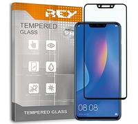 REY Pack 2X Pellicola salvaschermo 3D per Huawei P Smart Plus - Nova 3i, Nero, Copertura Completa, Pellicola Protettiva Protezione Schermo, 3D / 4D / 5D