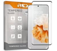 REY Pack 2X Pellicola salvaschermo 3D per Huawei P60 - Huawei P60 PRO - Huawei P60 PRO Art, Negro, Vetro temperato, Copertura Completa, Pellicola Protettiva Protezione Schermo, 3D / 4D / 5D