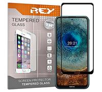 REY Pack 2X Pellicola salvaschermo 3D per Nokia X10 - Nokia X20, Nero, Vetro temperato, Copertura Completa, Pellicola Protettiva Protezione Schermo, 3D / 4D / 5D