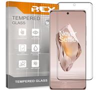 REY Pack 2X Pellicola salvaschermo 3D per ONEPLUS Ace 3 - Ace 3 PRO - 13R, Negro, Vetro temperato, Copertura Completa, Pellicola Protettiva Protezione Schermo, 3D / 4D / 5D