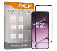 REY Pack 2X Pellicola salvaschermo 3D per ONEPLUS Nord CE5, Negro, Vetro temperato, Copertura Completa, Pellicola Protettiva Protezione Schermo, 3D / 4D / 5D