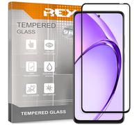 REY Pack 2X Pellicola salvaschermo 3D per Oppo A80 5G - A3 PRO 5G, Negro, Vetro temperato, Copertura Completa, Pellicola Protettiva Protezione Schermo, 3D / 4D / 5D