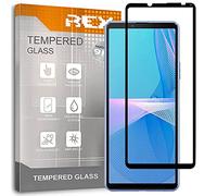 REY Pack 2X Pellicola salvaschermo 3D per Sony Xperia 10 IV, Negro, Vetro temperato, Copertura Completa, Pellicola Protettiva Protezione Schermo, 3D / 4D / 5D