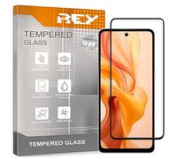 REY Pack 2X Pellicola salvaschermo 3D per ULEFONE Note 18 Ultra - Note 18 PRO, Negro, Vetro temperato, Copertura Completa, Pellicola Protettiva Protezione Schermo, 3D / 4D / 5D