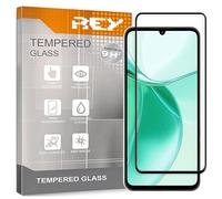 REY Pack 2X Pellicola salvaschermo 3D per ZTE Blade A35e, Negro, Vetro temperato, Copertura Completa, Pellicola Protettiva Protezione Schermo, 3D / 4D / 5D