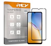 REY Pack 2X Pellicola salvaschermo 3D per ZTE Blade A36 - Blade A56, Negro, Vetro temperato, Copertura Completa, Pellicola Protettiva Protezione Schermo, 3D / 4D / 5D