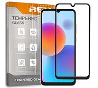 REY Pack 2X Pellicola salvaschermo 3D per ZTE Blade A72 4G - ZTE Blade V40 Vita, Negro, Vetro temperato, Copertura Completa, Pellicola Protettiva Protezione Schermo, 3D / 4D / 5D