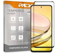 REY Pack 2X Pellicola salvaschermo 3D per ZTE Blade V60 Design, Negro, Vetro temperato, Copertura Completa, Pellicola Protettiva Protezione Schermo, 3D / 4D / 5D