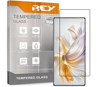 REY Pack 2X Pellicola salvaschermo 3D per ZTE Nubia REDMAGIC 10 PRO - 10 PRO+ - Z70 Ultra, Negro, Vetro temperato, Copertura Completa, Pellicola Protettiva Protezione Schermo, 3D / 4D / 5D