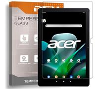 REY Pack 2X Pellicola salvaschermo per Acer ICONIA Tab M10 10,1", Vetro temperato, di qualità Premium