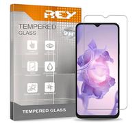 REY Pack 2X Pellicola salvaschermo per BLACKVIEW OSCAL Tiger 10, Vetro temperato, di qualità Premium