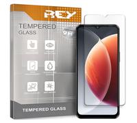 REY Pack 2X Pellicola salvaschermo per BLACKVIEW Wave 7C - OSCAL Flat 3C, Vetro temperato, di qualità Premium