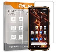 REY Pack 2X Pellicola salvaschermo per CUBOT King Kong 7, Vetro temperato, di qualità Premium